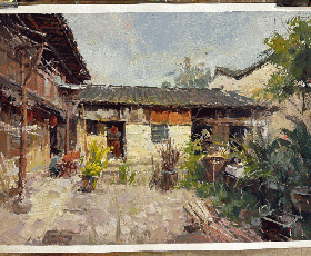 上海美术联考色彩风景